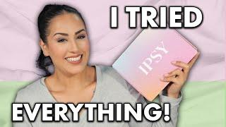 I TESTED EVERYTHING! JANUARY 2025 BOXYCHARM TRY ON IPSY REVIEW