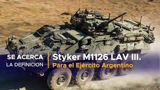 Styker M1126 LAV III, para el Ejército Argentino.