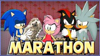 If Sonic, Amy, Shadow and Silver were in a Cute Hedgehogs Compilation Video - The Marathon