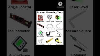 Types of Measuring Tools #instrument #measurementtools #micrometer #verniercaliper #gauges #tech