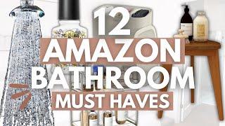 12 AMAZON MUST HAVES | Amazon Items You NEED in your HOME! | *BATHROOM FAVORITES*