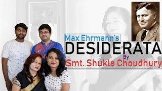 Desiderata | Shukla Choudhury