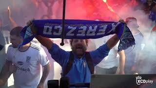 ¡Recibimiento espectacular al Xerez en Chapín!