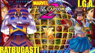 Marvel vs Capcom 2: I.G.A. vs RATBUGASTI