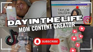 Day In The Life Of a Mom Content Creator | Mom UGC Creator | How I Create and Plan Content as a SAHM