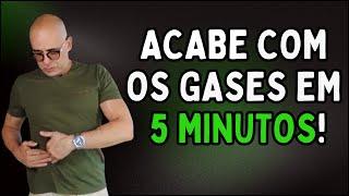 COMO ELIMINAR GASES INTESTINAIS EM 5 MINUTOS? | Dr Dayan Siebra