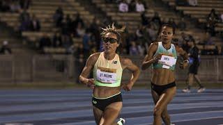 Elle St. Pierre Clocks 14:34.12 5000m for Olympic Standard, PB, U.S. #5 All-Time at LA Grand Prix