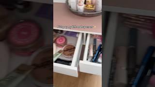  Just organizing my little makeup corner 🪞 #love #skincare  #beautiful #shorts #viral #fyp