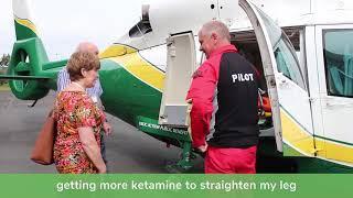 Couple in head-on smash praise the Great North Air Ambulance Service