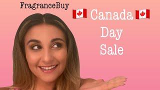 WHAT FRAGRANCES SHOULD I GET??? | FRAGRANCEBUY CANADA DAY SALE ANNOUNCEMENT