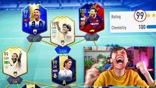 199 RATED!! GREATEST FUT DRAFT IN FIFA HISTORY! (FIFA 19)