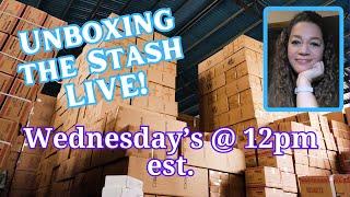 Unboxing The Stash-  11/20/24, 12pm est.