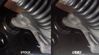 ECS Tuning Audi B9 A4 Differential Mount Inserts vs.  Stock