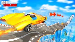 THE FASTEST NO BRAKES DESCENT ON 2 MAPS! WALL TO WALL IN GTA 5 ONLINE