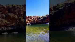 Most epic gorge on The Gibb!  #explore #australia #waterfall