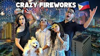 INSANE Philippine New Year’s Fireworks 2025 | With Friends from Australia and Switzerland