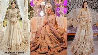 Stunning Bridal Dress/Dress design for wedding function/Unique dress design ideas for nikah 2024-25