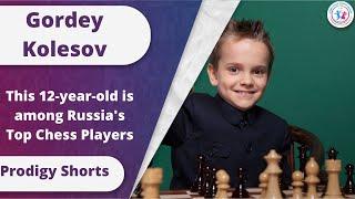 #shorts This 12-year-old is among Russia's Top Chess Players - Gordey Kolesov| Prodigy Shorts: Ep 33