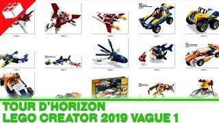 [TOUR D'HORIZON] LEGO Creator 2019 Vague 1 [FR]