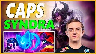 CAPS SYNDRA MID GAMEPLAYSEASON 12 LEAGUE OF LEGENDS