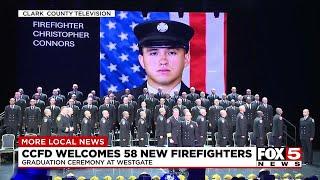 Clark County Fire Department welcomes 58 new firefighters