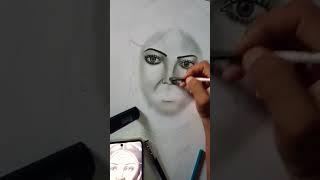 #shivanichaudhary #radharaani #shortvideo #sketch #virilshorts