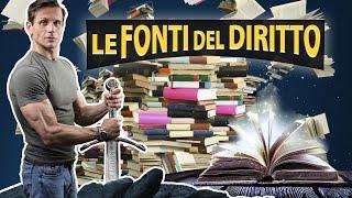 Cosa sono le FONTI DEL DIRITTO e come funzionano | Avv. Angelo Greco