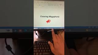  Cheering Megaphone Shortcut Key #computer ##short #msword