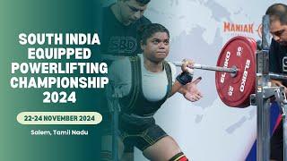 Men 53kg - South India Senior, Sub Junior & Junior Equipped Powerlifting Championship 2024