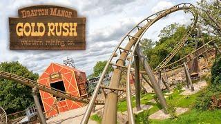 Gold Rush 4K On Ride POV's - Both Settings - Drayton Manor