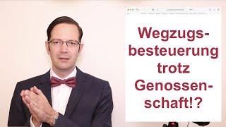 Wegzugsbesteuerung: durch Genossenschaft vermeiden?