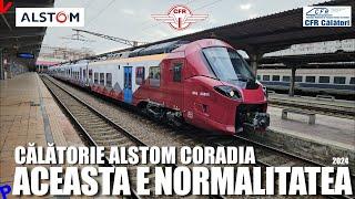 Prima mea calatorie cu noul tren electric Alstom Coradia | Campina - Bucuresti