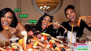 Seafood Boil with Porsha and Lauren Williams from Real Housewives of Atlanta