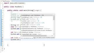 Input a String - indexOf, substring and charAt methods of String class #9