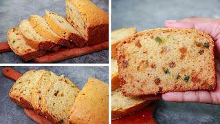 Eggless Tutti Frutti Cake Without Oven | Yummy