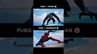 PUBG × VENOM  vs Spider-man  #pubgmobile #pubg