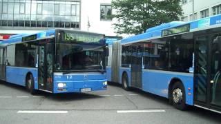 Buses in Munich, Germany - Bus in München