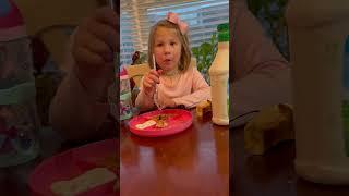 Reese Eating Dinner January 2024