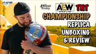 AEW TNT CHAMPIONSHIP REPLICA BELT - An Unboxing Video