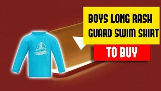 Boys Rash Guard Swim Shirt: The Ultimate Guide to Long Sleeve Protection