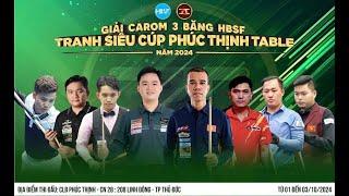 Bao Phương Vinh vs Trần Tiến Phong| Giải Billiards 3C Siêu Cúp Phúc Thịnh II - 2024