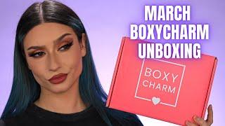 BOXYCHARM BASE BOX MARCH 2022 REVIEW & DEMO| MONTHLY BEAUTY BOXES | CREATIVE CLICHE