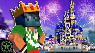 King Jack Takes Us to Disney World's Magic Kingdom - Minecraft