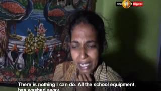 News1st: The sad story of a family who lost all hope owing to the disaster