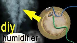 how to make an ultrasonic humidifier, circuit diagram