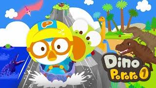 Full Pororo Dino Adventure | Escape from the Dinosaur Island! | Dinosaur Animation for Kids