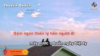 THUYỀN QUYÊN - DIỆU KIÊN (Guitar beat solo karaoke), Muoi Music | Muối SV