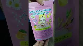 Turmeric Cleansing Pad Compressed Turmeric Kojic Acid