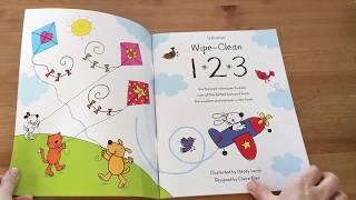 123 Wipe Clean - Usborne Wipe-clean 1 2 3