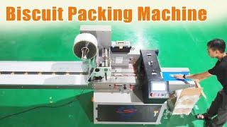 How Our Biscuit Packing Machine Ensures Perfect Packaging – Watch Now #biscuit #packagingmachine